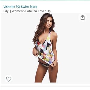 NWT Women’s Pilyq Multi-color Barcelona Catalina Tank